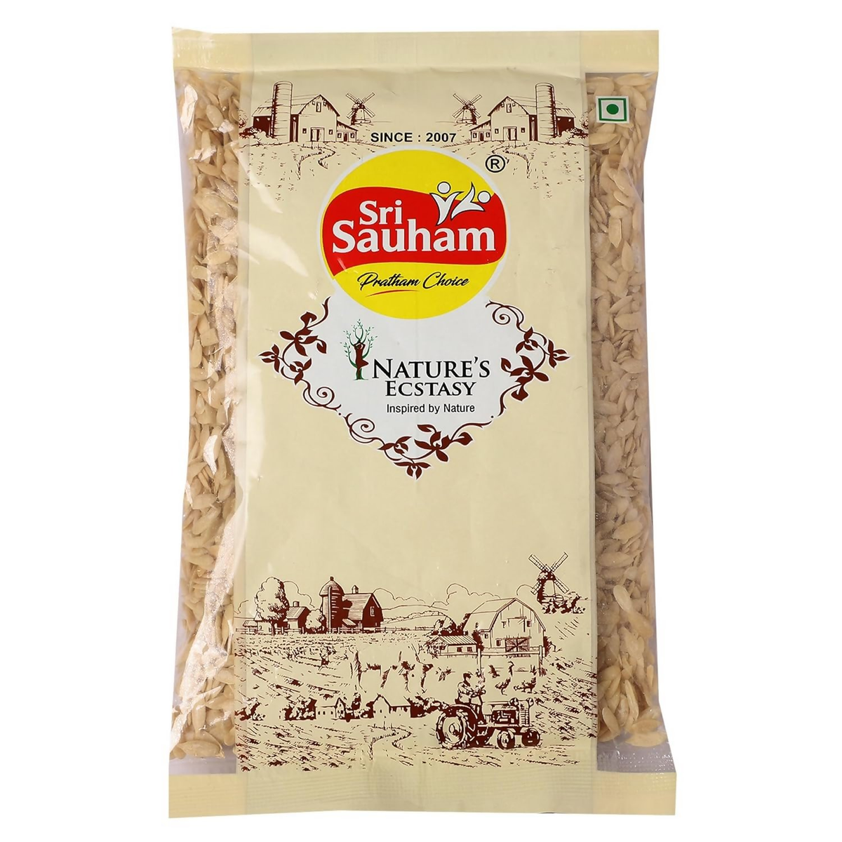 Sri Sauham Premium Magaj Kharbuja(Muskmelon Seeds) | Grocsy