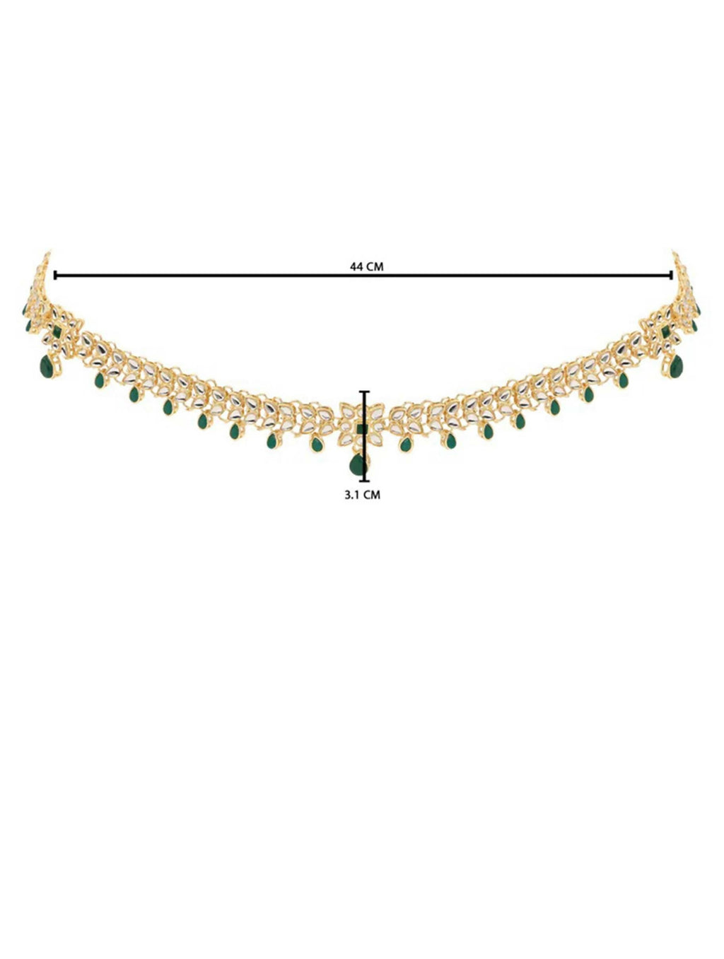 Joban Fashion Green Zinc Alloy Waist Chain For Women | Grocsy