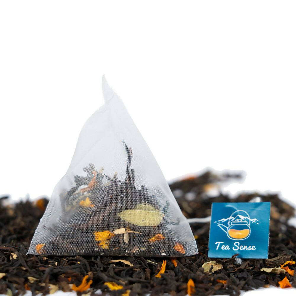 Tea Sense Bombay Cutting Masala Chai Bags Box | Grocsy