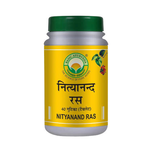 Basic Ayurveda Nityanand Ras Tablet | Grocsy
