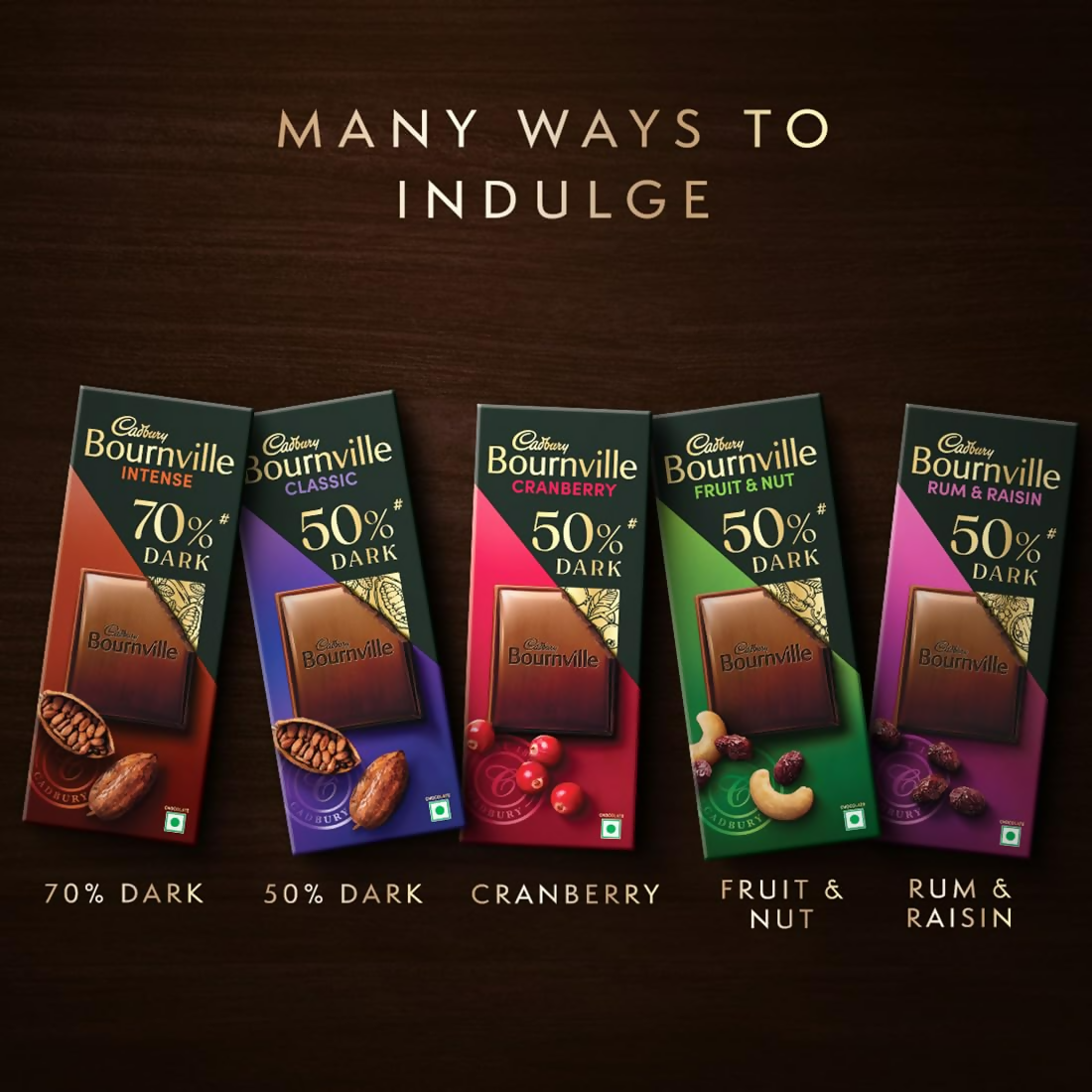 Cadbury Bournville Fruit And Nut Dark Chocolate Bar | Grocsy