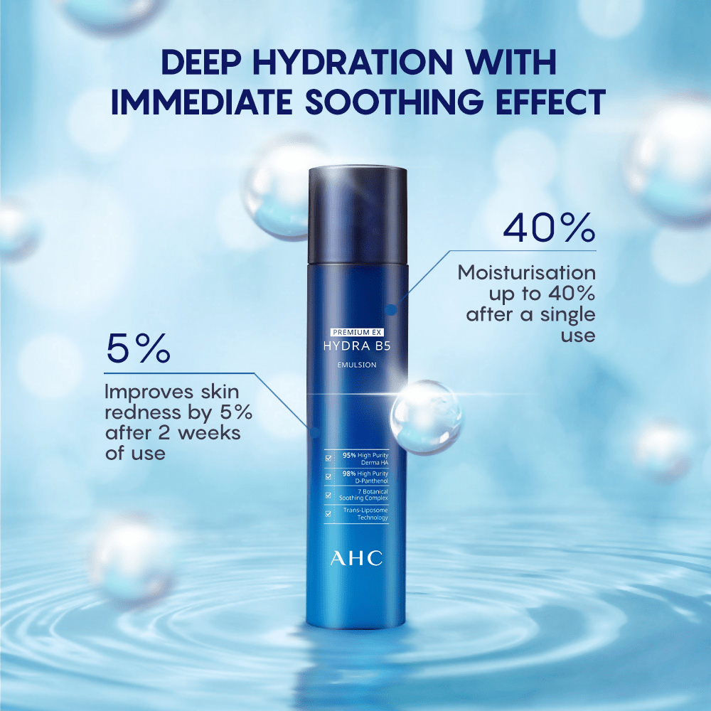 AHC Premium Ex Hydra B5 Emulsion - Korean skincare | Grocsy
