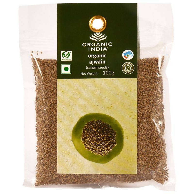 Organic India Organic Ajwain (Carom Seeds) | Grocsy