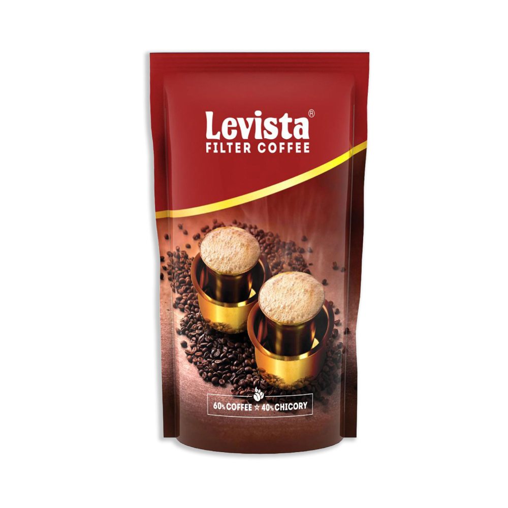 Levista Filter Coffee 60:40 Pouch | Grocsy