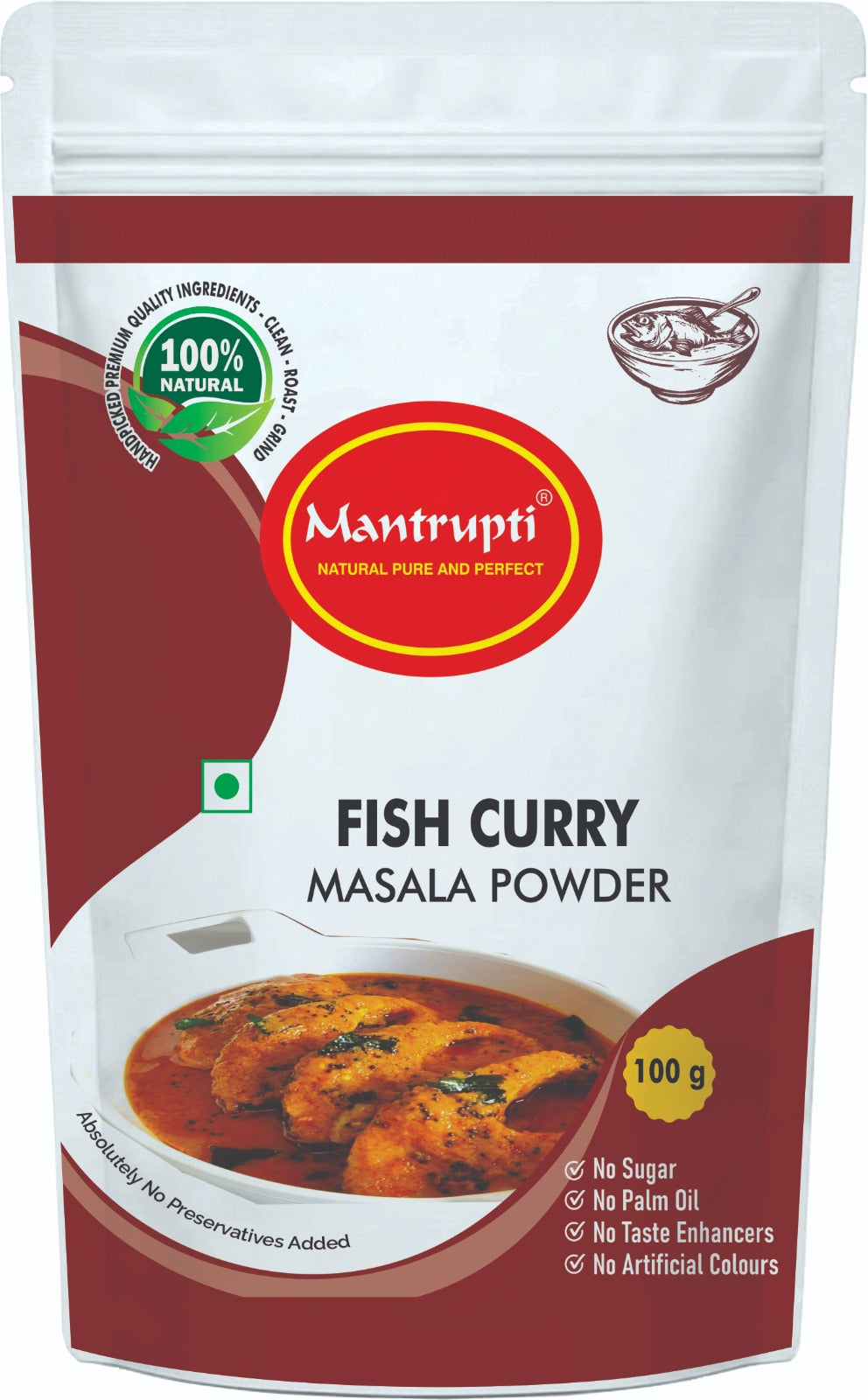 Mantrupti Fish Curry Masala Powder | Grocsy