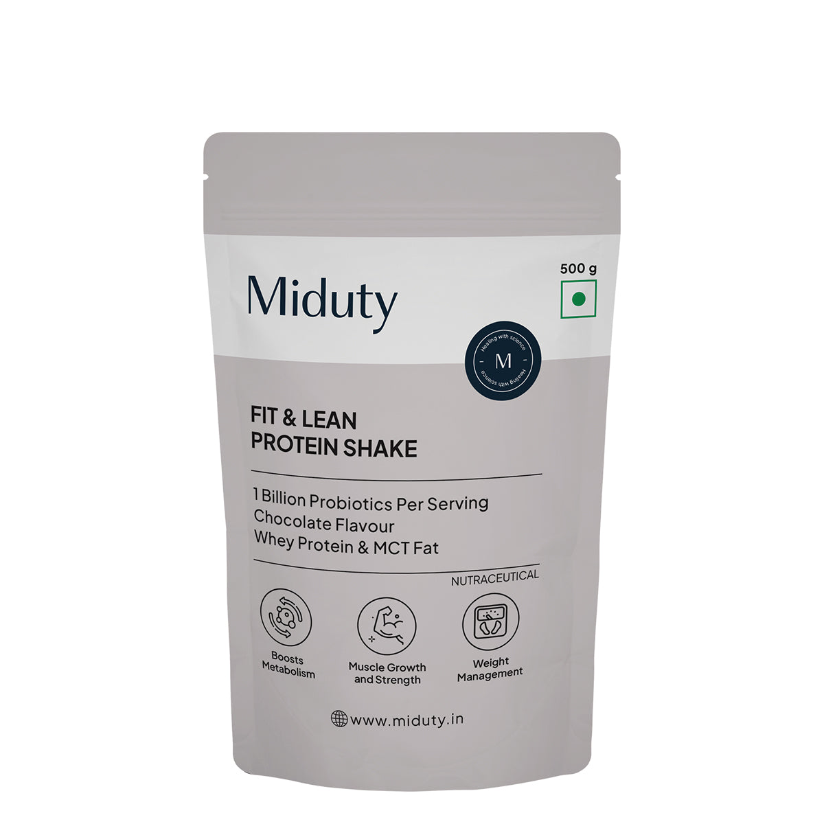 Miduty by Palak Notes Fit & Lean Protein Shake | Grocsy