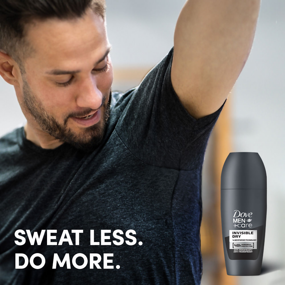 Dove Men + Care Invisible Dry Anti - Perspirant Roll - On | Grocsy