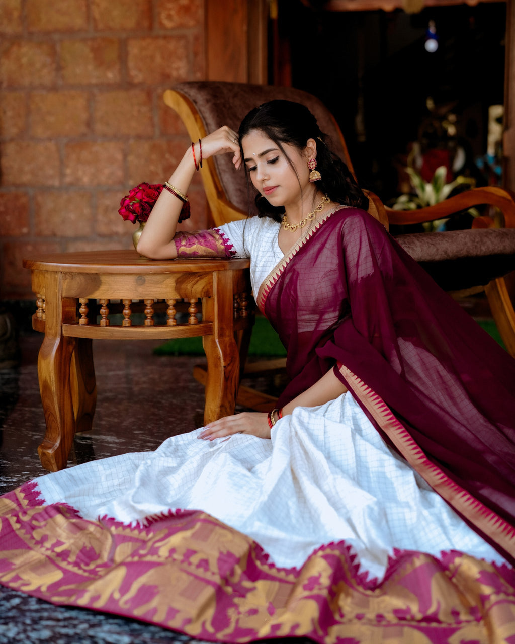 Lehenga Mart Designer Wedding Lehenga Choli For Women - White | Grocsy
