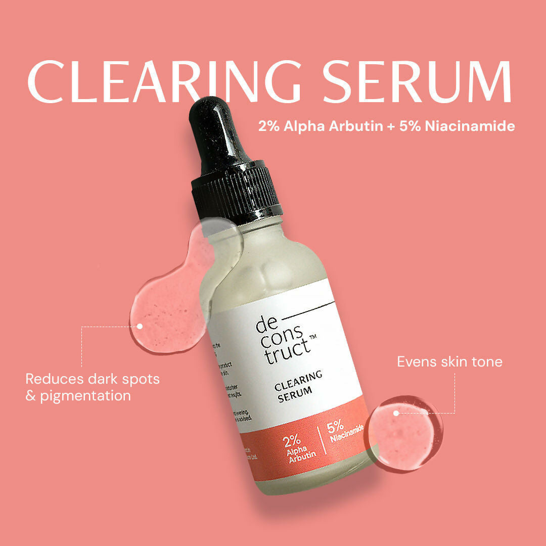 Deconstruct Brightening Duo - Vitamin C Serum + Clearing Serum | Grocsy