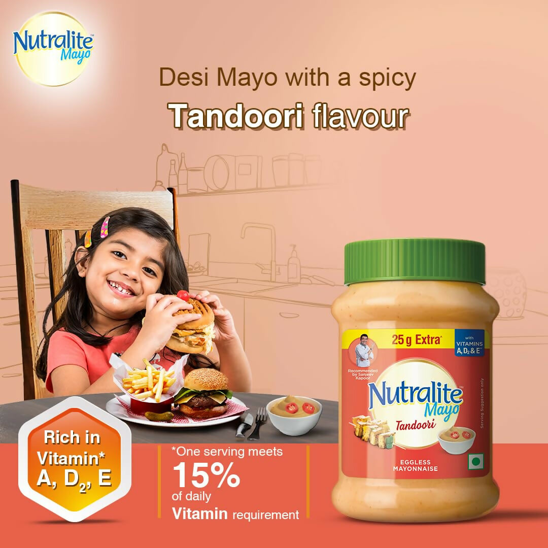 Nutralite Tandoori Mayo|Eggless Mayonnaise | Grocsy