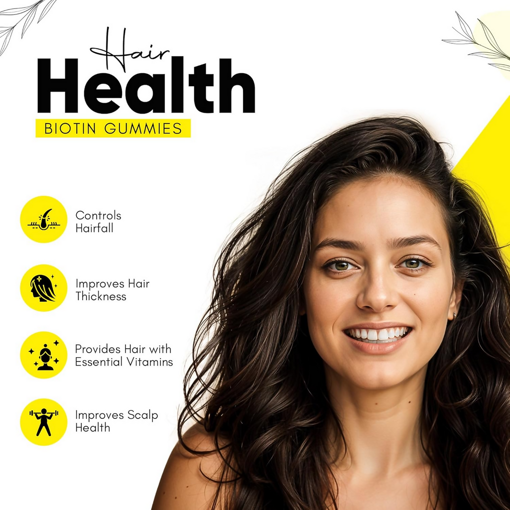 Masofta Hair Health Biotin Gummies | Grocsy