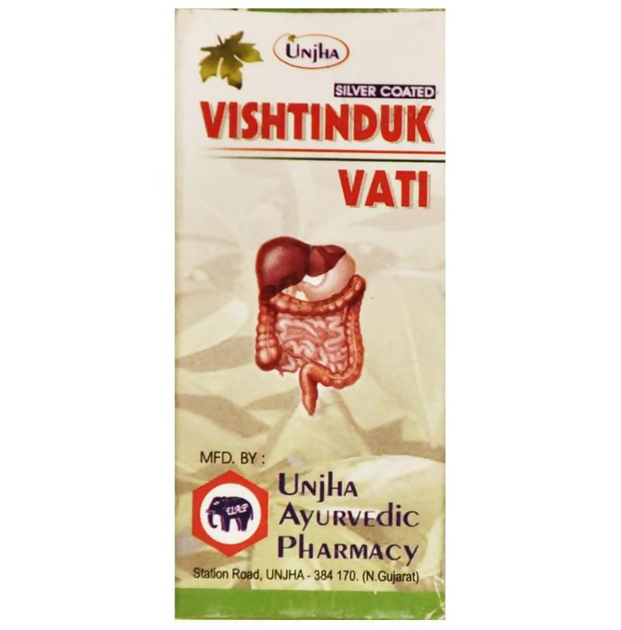 Unjha Vishtinduk Vati (Silver Coated) | Grocsy