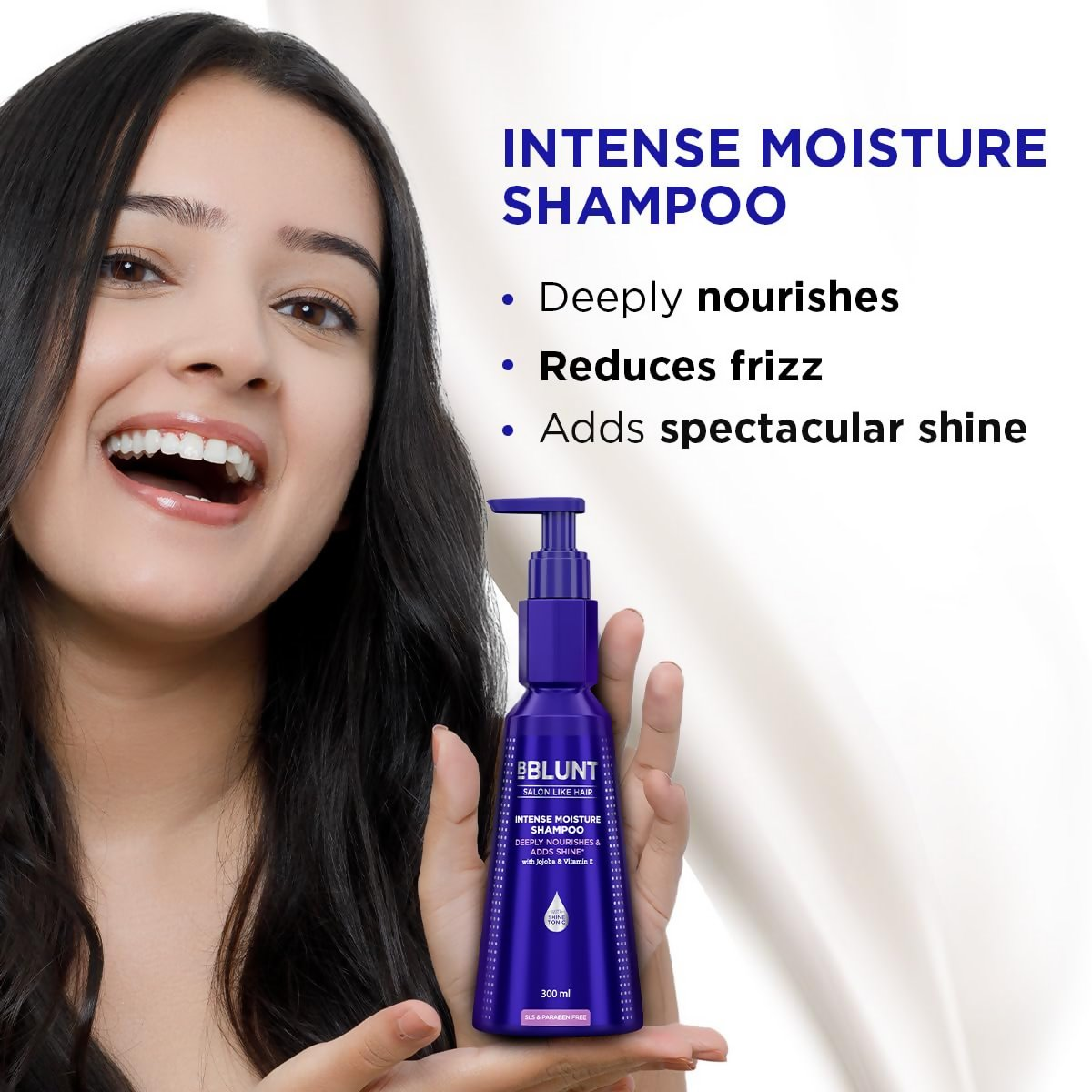 BBlunt Intense Moisture Shampoo and Conditioner Combo | Grocsy