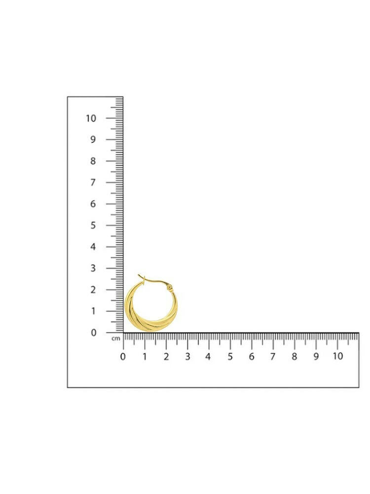 Golden Hoops Women - Ruby Raang | Grocsy