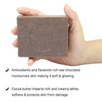 Soulflower Moisturizing Milk Chocolate Handmade Soap | Grocsy
