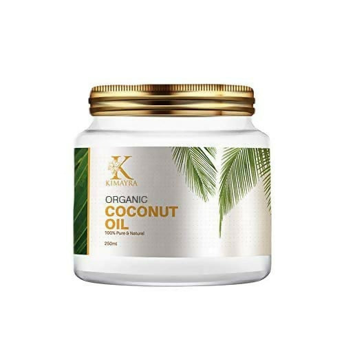 Kimayra World Organic Cold Pressed Coconut Oil with Natural Aroma of Coconut Oil for Hair & Dry Skin | Grocsy