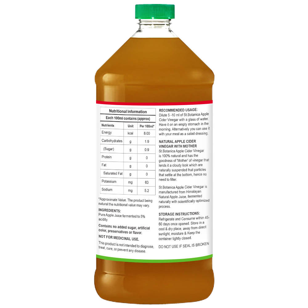 St.Botanica Apple Cider Vinegar | Grocsy