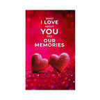 Pages Of Love What I Love About You And Our Memories: A Fill-In-The-Blank Gift | Grocsy