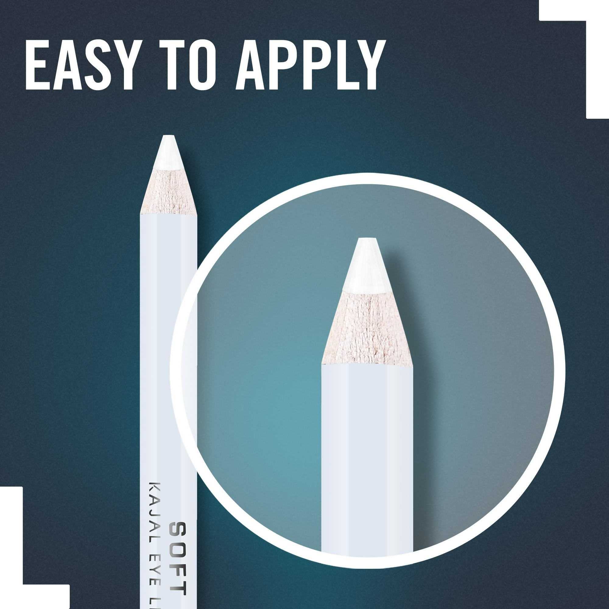 Rimmel London Soft Kohl Kajal Eye Liner Pencil - Pure White | Grocsy