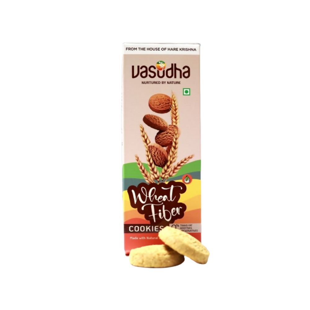 Vasudha Nurtured By Nature Wheat Fiber Millet Cookies | Grocsy