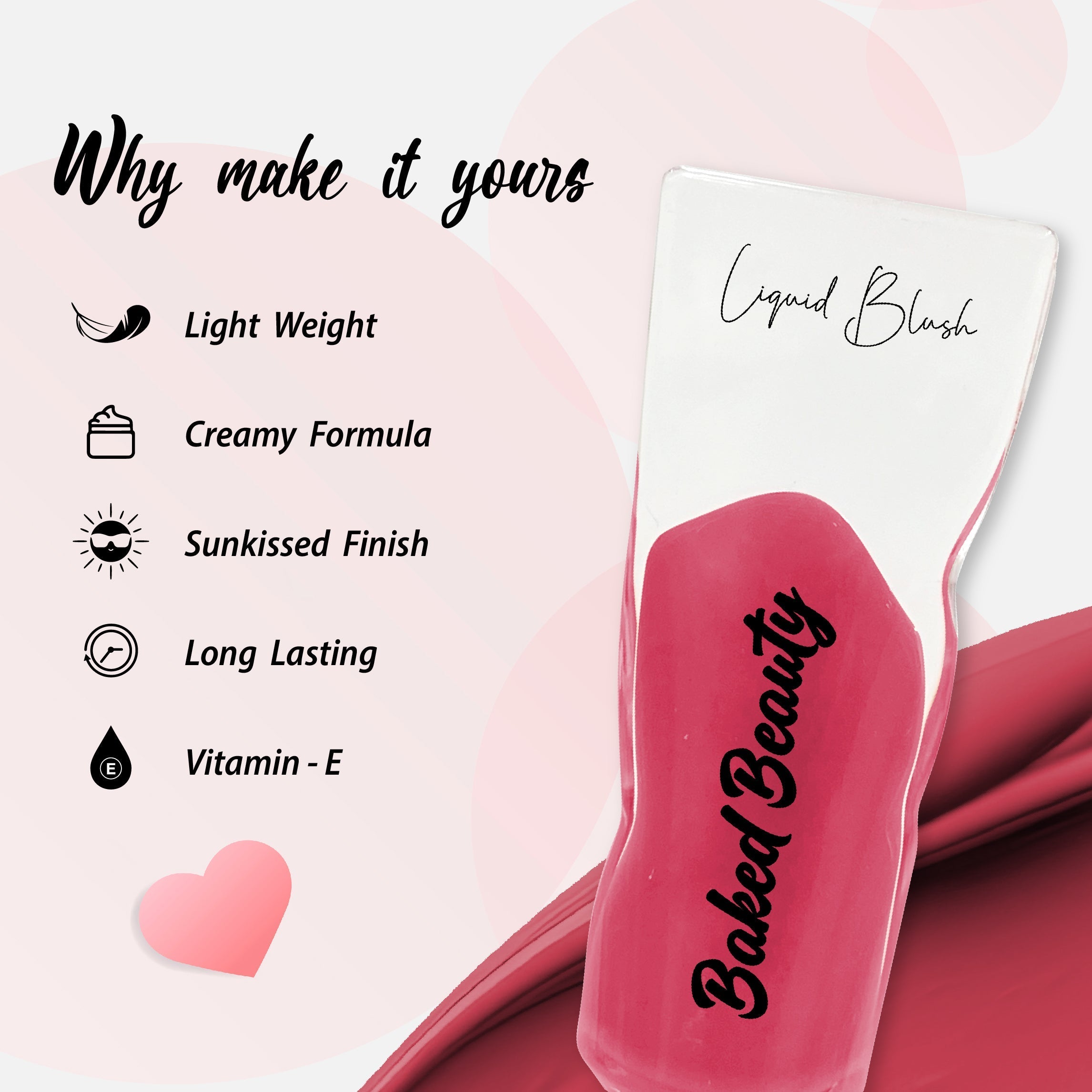 Baked Beauty Liquid Blush, Flair | Grocsy