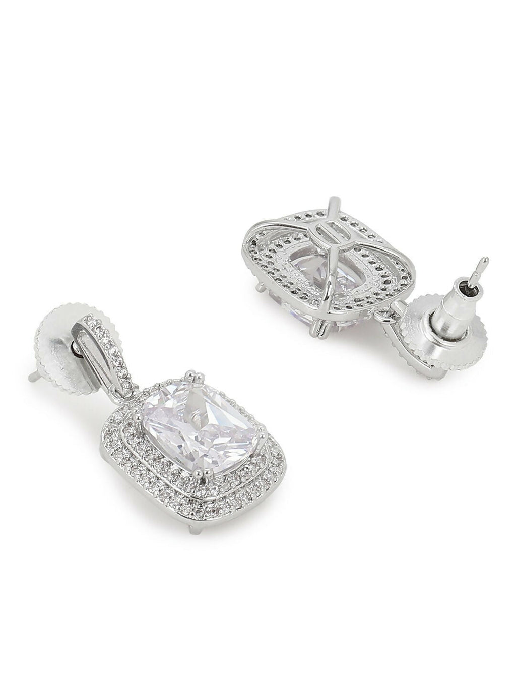 Silver Earrings- Ruby Raang | Grocsy