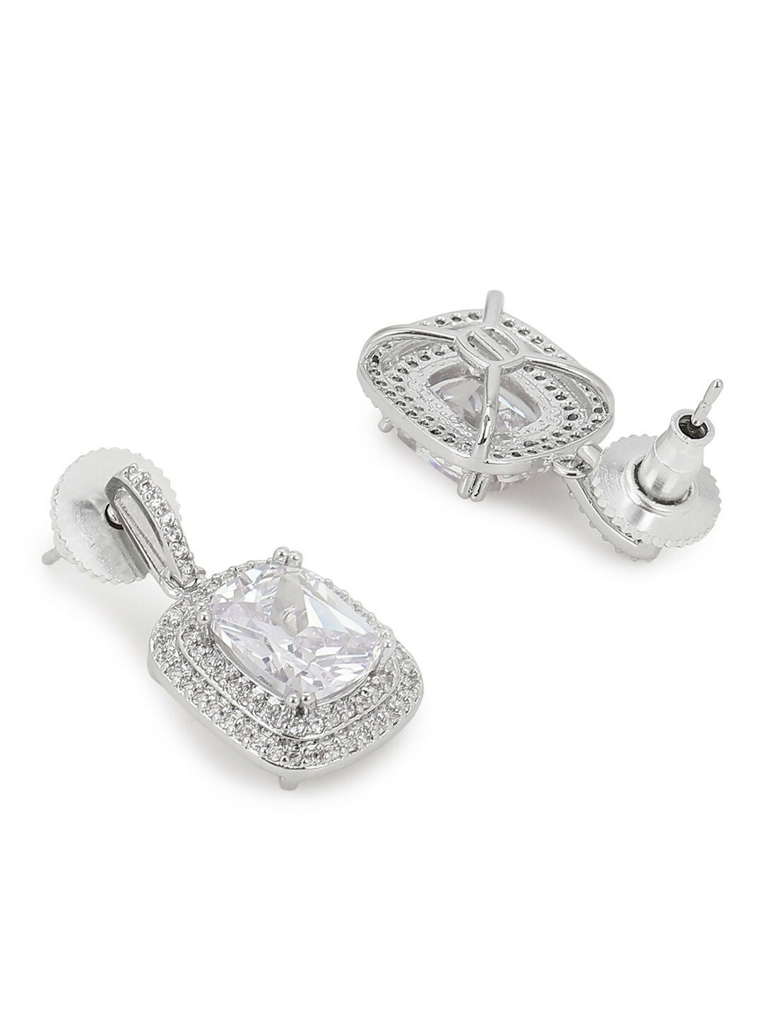 Silver Earrings- Ruby Raang | Grocsy