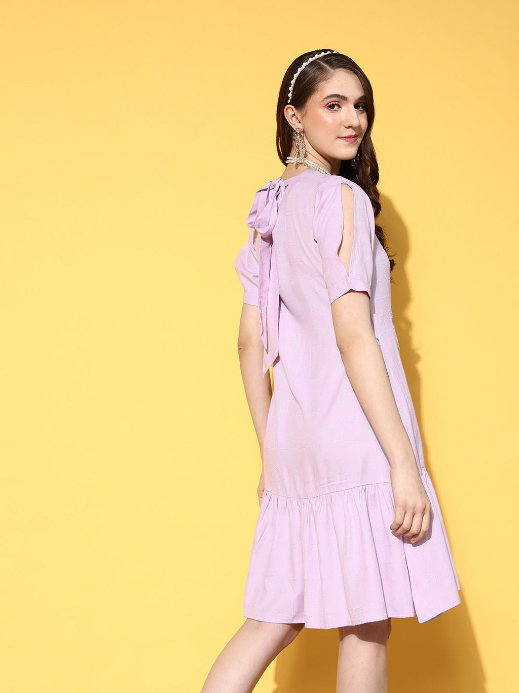 Yufta Floral A-Line Dress | Grocsy