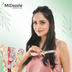 MiDazzle 360 Floral Dual Teeth Comb - Large | Grocsy