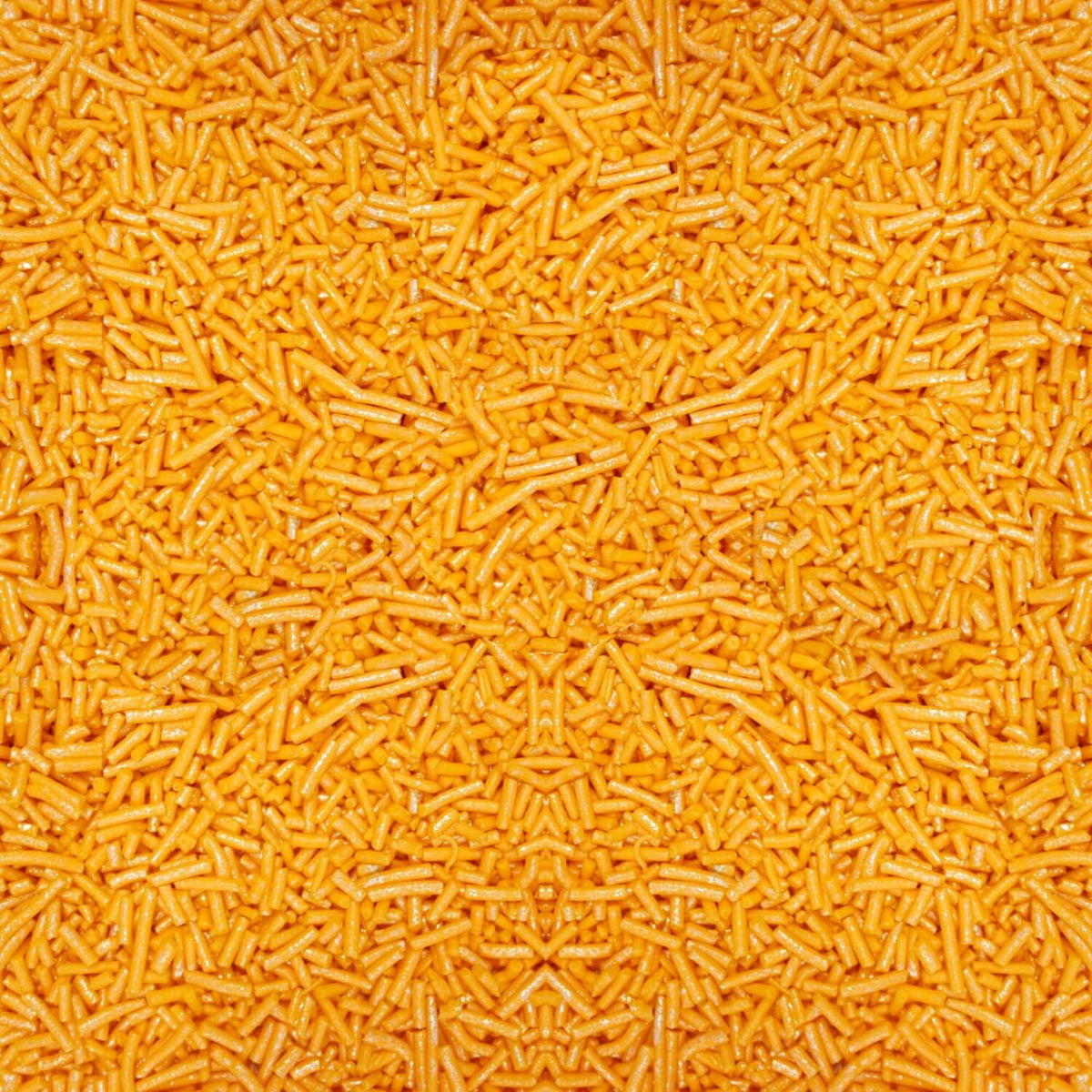 Confect Fluorescent Orange Vermicelli Sprinkles | Grocsy
