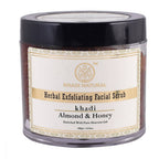 Khadi Natural Almond & Honey Exfoliating Facial Scrub | Grocsy