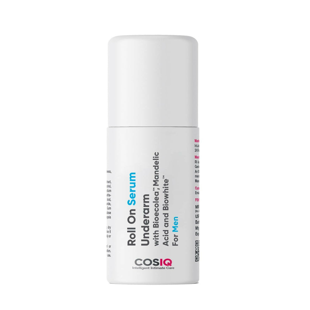 Cos-IQ Brightening Underarm Roll On Serum For Men, With Bioecolea, Mandelic Acid and Bio White | Grocsy