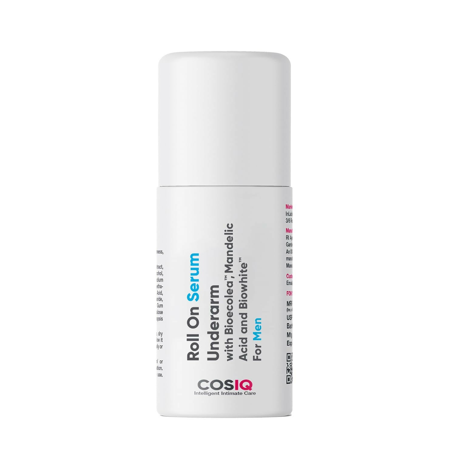 Cos-IQ Brightening Underarm Roll On Serum For Men, With Bioecolea, Mandelic Acid and Bio White | Grocsy