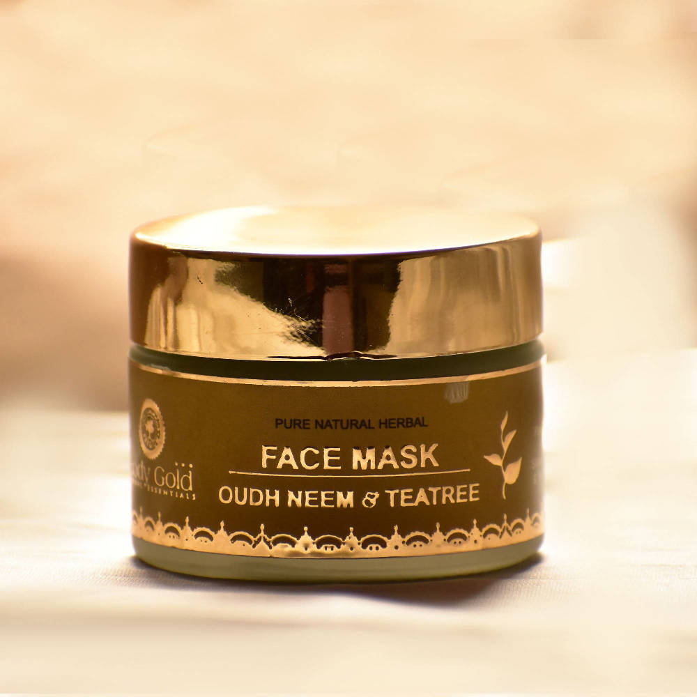 Body Gold Face Mask - Oudh Neem & Tea Tree | Grocsy