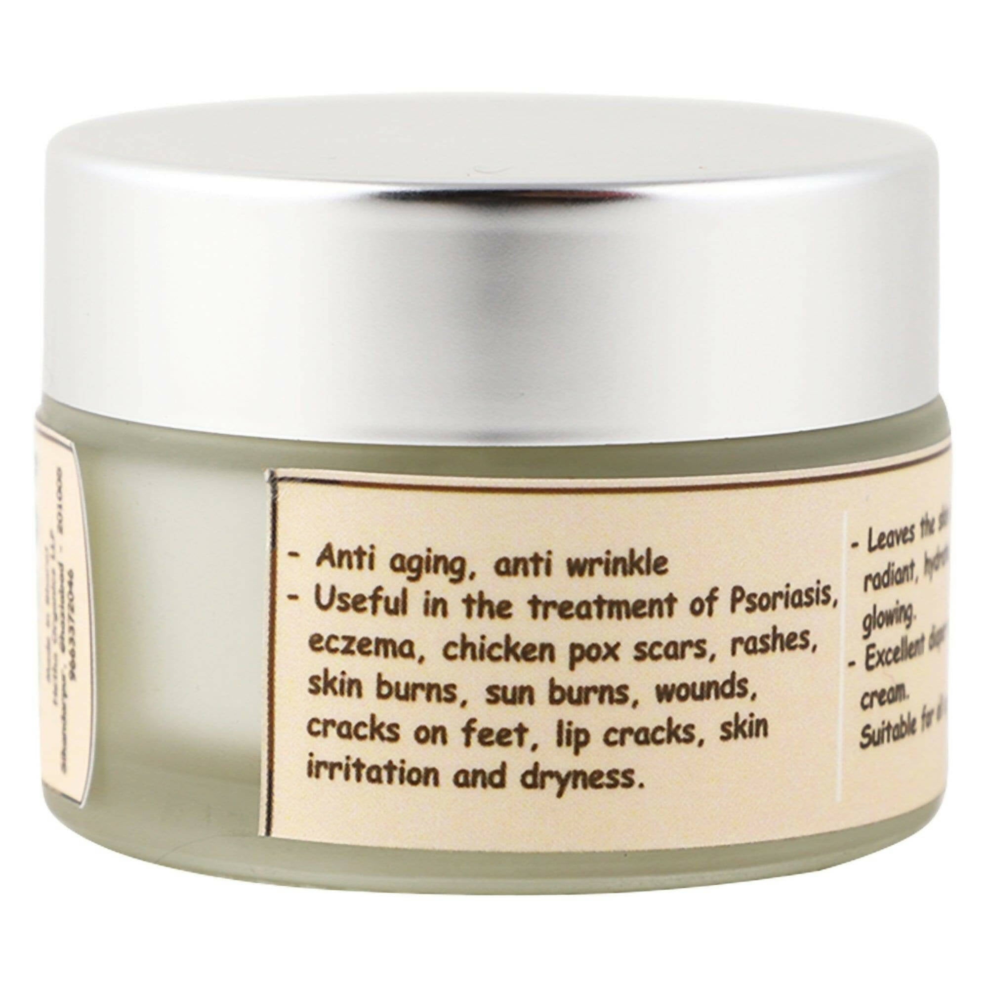 Hetha Shata Dhauta Ghrita Skin Cream - 100 times washed, Himalayan Ghee based Natural Skin Cream | Grocsy