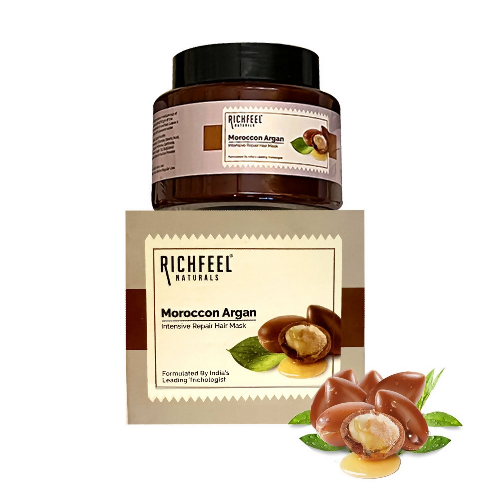 Richfeel Argan Hair Mask Reparative Deep Conditioner | Grocsy