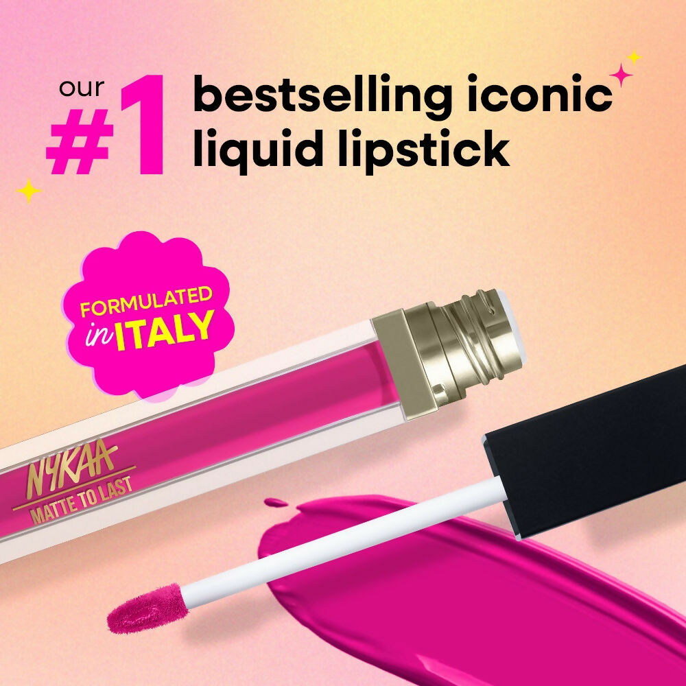 Nykaa Matte To Last ! Transferproof Liquid Lipstick - Kudi -04 | Grocsy