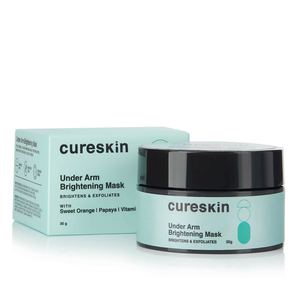 Cureskin Under Arm Brightening Cream Mask with Papaya & Sweet Orange | Grocsy