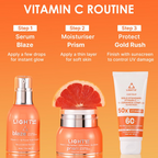Light Up Gold Rush Gold Standard Vitamin C + 1% Ceramide Complex Sunscreen | Grocsy