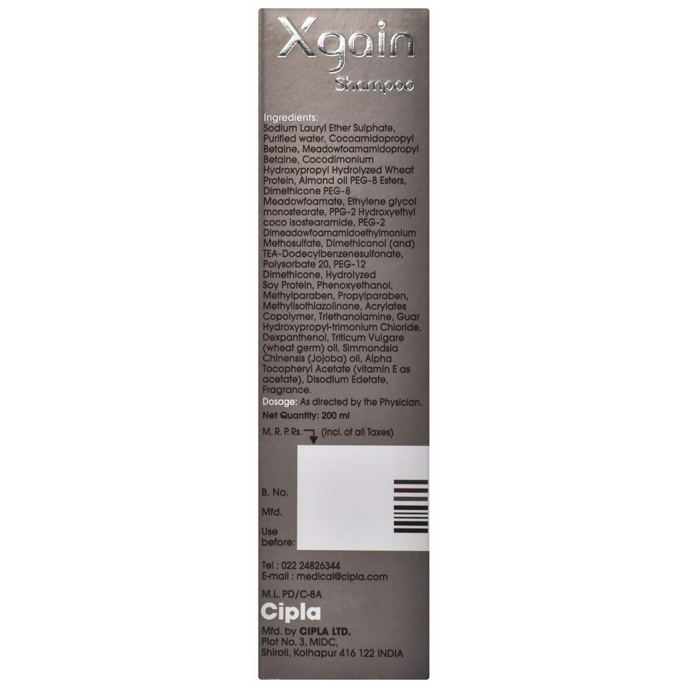 Cipla Xgain - Bottle Of Shampoo | Grocsy