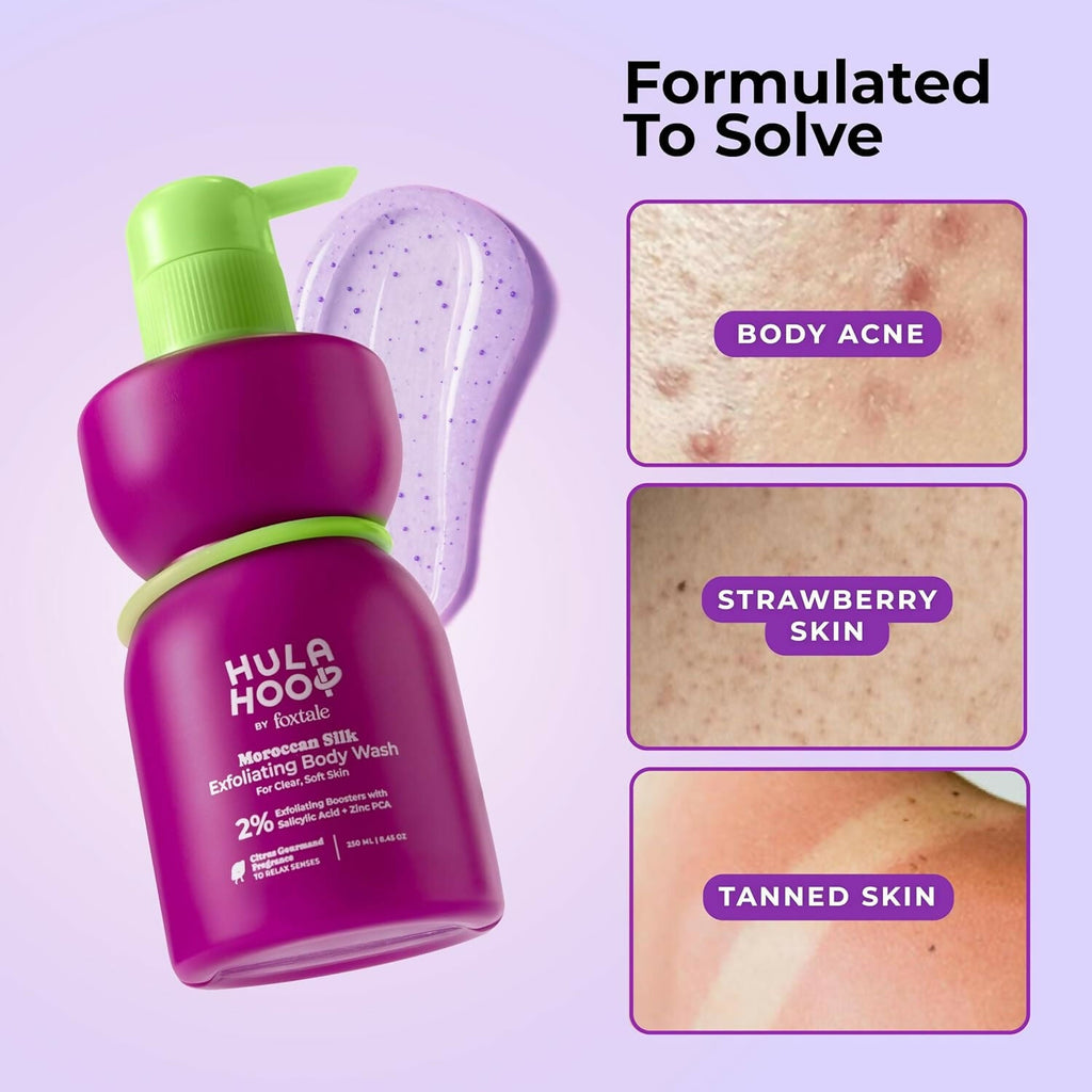 Foxtale Hula Hoop Exfoliating Body Wash | Grocsy