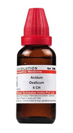 Dr. Willmar Schwabe India Acidum Oxalicum Dilution | Grocsy