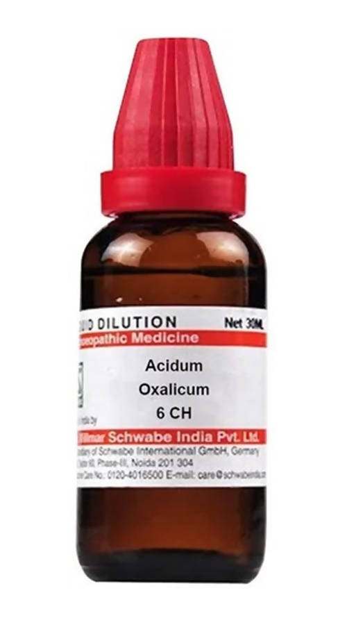 Dr. Willmar Schwabe India Acidum Oxalicum Dilution | Grocsy