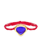 Designer kundan Rakhi - Ruby Raang | Grocsy