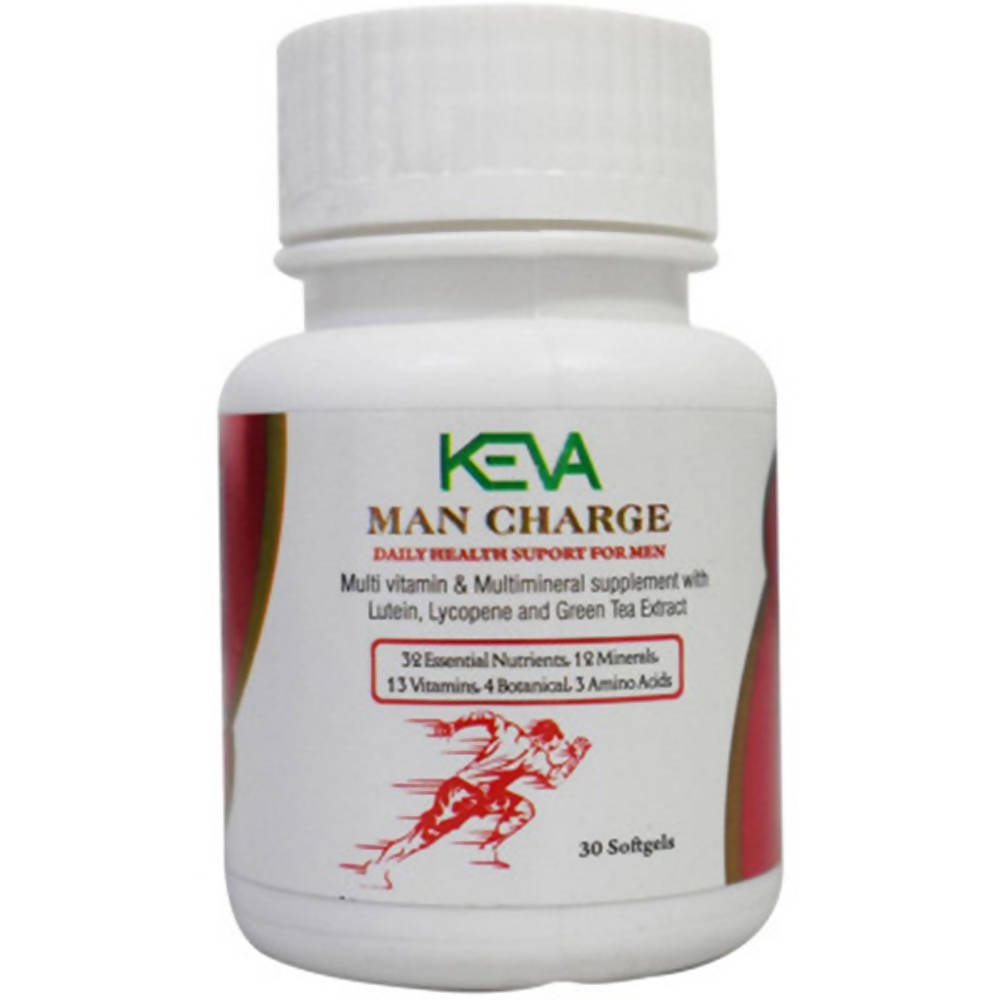 Keva Man Charge Multi-Vitamin And Multi-Mineral Supplement Capsule | Grocsy