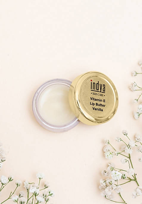 Indya Vitamin E Lip Butter - Vanilla | Grocsy