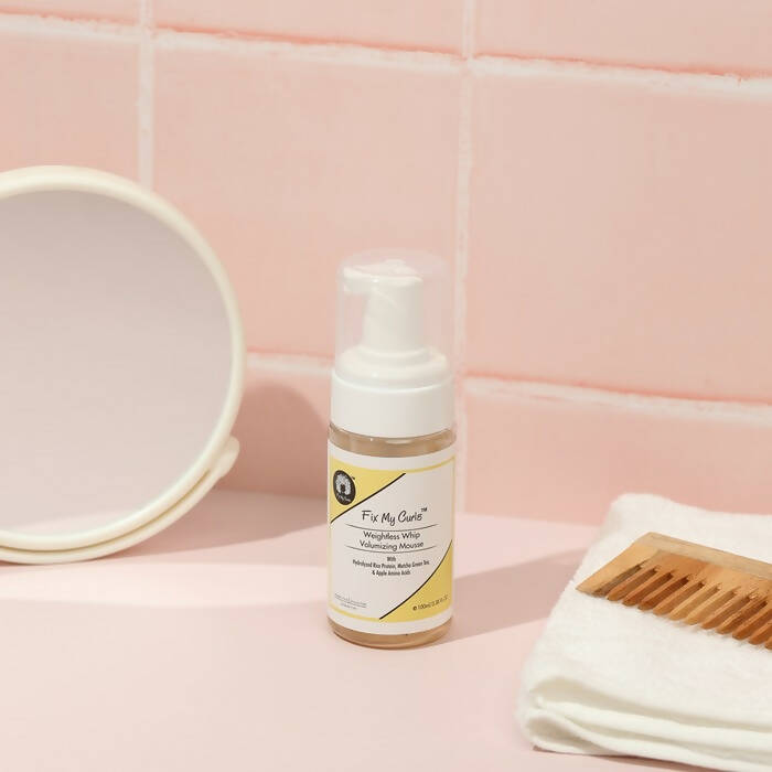 Fix My Curls Weightless Whip Volumizing Mousse | Grocsy