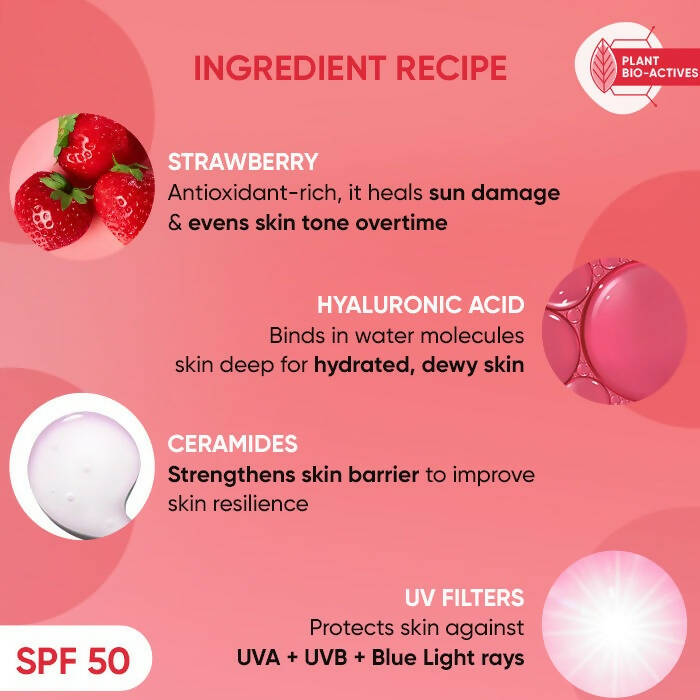 Dot & Key Strawberry Dew SPF 50 Sunscreen Stick | Grocsy