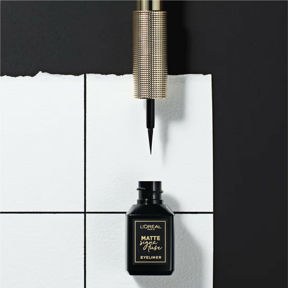 L'Oreal Paris Matte Signature Eyeliner - Black | Grocsy