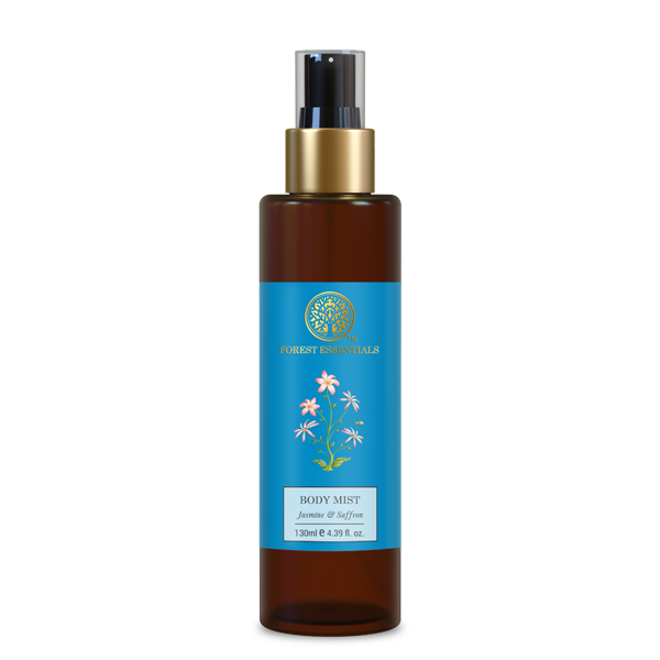 Forest Essentials Body Mist Jasmine & Saffron | Grocsy